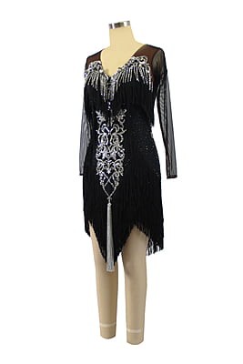 Captivating Black Rhythm Dress