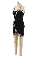 Elegant Black Rhythm Dress Elegant Black Rhythm Dress