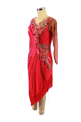 Red Elegant Dress,