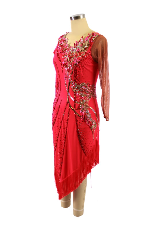 Red Elegant Dress,