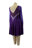 Stunning Purple Rhythm Dress Stunning Purple Rhythm Dress