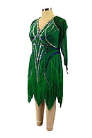 Stunning Elegant Green Dress