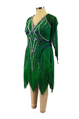 Stunning Elegant Green Dress