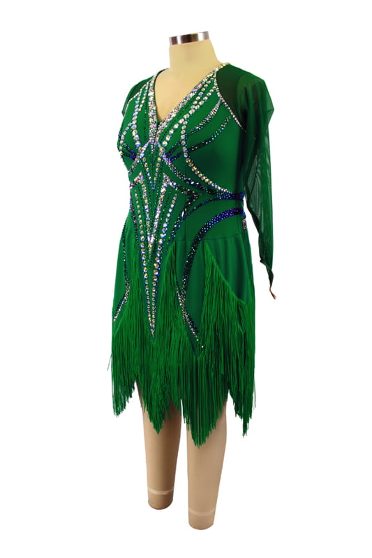 Stunning Elegant Green Dress