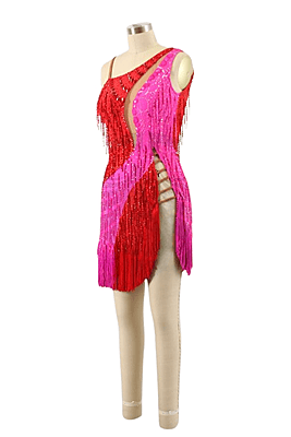Dazzling Hot Pink Rhythm Costume