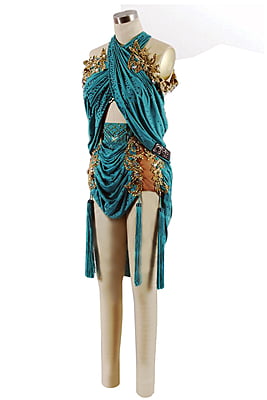 Jade Latin Costume