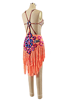 Stunning Orange Rhythm Dress Stunning Orange Rhythm Dress