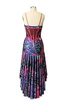 Fantastic Printed Latin Dance Dress Fantastic Printed Latin Dance Dress