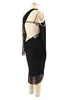 Elegant Black Rhythm Dress Elegant Black Rhythm Dress