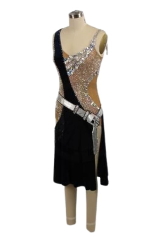 Beautiful Black/Skintone Latin Dress Beautiful Black/Skintone Latin Dress