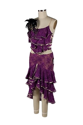 Purple Rhythm Dress