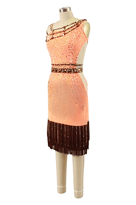 Orange Rhythm Dress