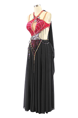 Exquisite Black Smooth Dress