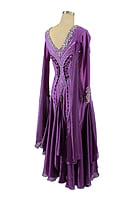 Stunning Purple Smooth Dress Stunning Purple Smooth Dress