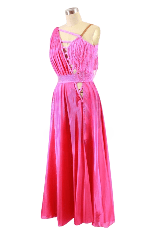 Amazing Pink Smooth Dress