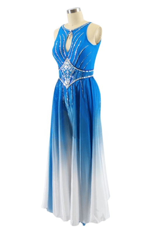 Dazzling Blue Smooth Dress Dazzling Blue Smooth Dress