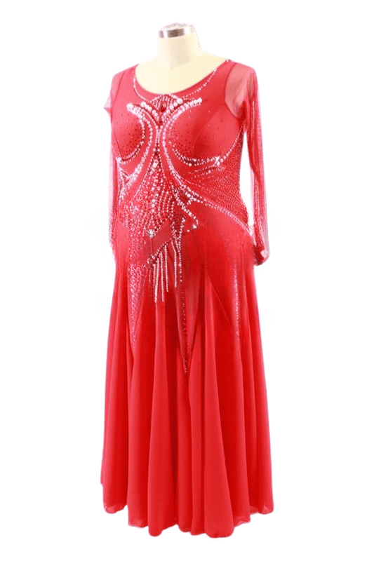 Enchanting Red Smooth Dress Enchanting Red Smooth Dress