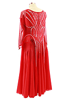 Enchanting Red Smooth Dress Enchanting Red Smooth Dress