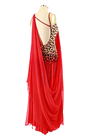 Vibrant Red Smooth Dress Vibrant Red Smooth Dress