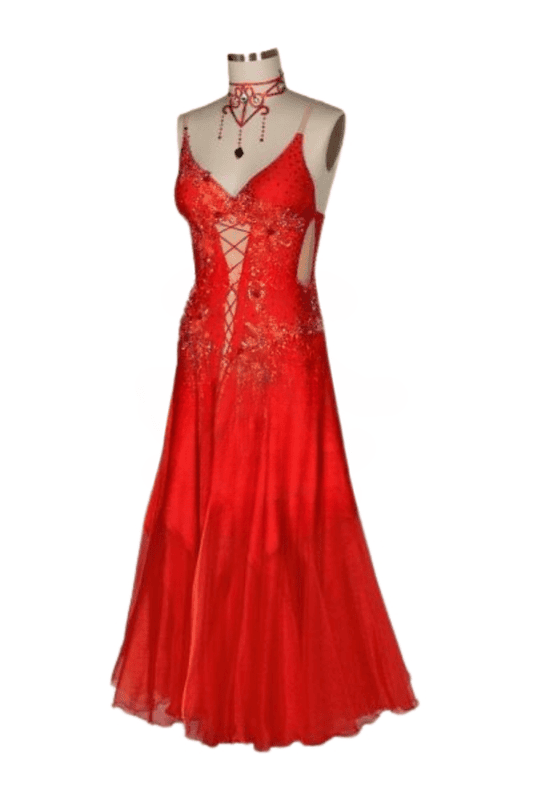 Hot Red Standard Dress Hot Red Standard Dress