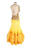 Stunning Golden Yellow Gown Stunning Golden Yellow Gown