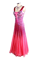 Stunning Pink Mermaid Smooth Gown Stunning Pink Mermaid Smooth Gown